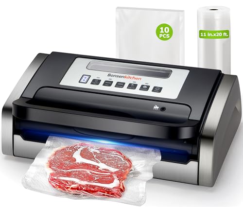 Bonsenkitchen Vacuum Sealer Review: Fresher Food, Smaller Grocery Bills