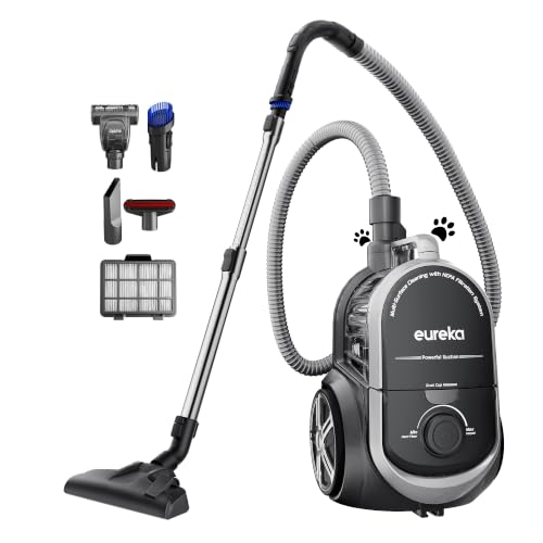 Eureka Bagless Canister Review: Hardwood and Carpet Coverage in One Machine