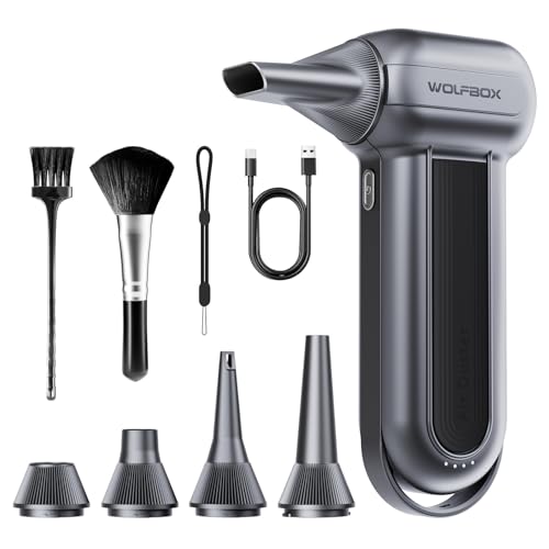 WOLFBOX MF100 Review: The Rechargeable Air Duster That Replaces Canned Air